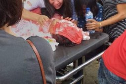 Bhabinkamtibmas Passo  : Vincent Ananto meninggal tertimpa reruntuhan Ruko