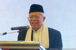 Ma'ruf Amin tegaskan  tetap menjabat Ketua Umum MUI