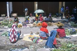 Pasar Sinakma Wamena normal kembali