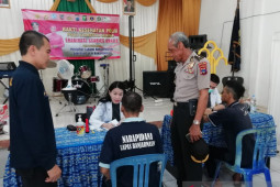 Polri berikan pengobatan gratis penyakit kudis warga binaan