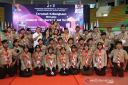 Peringatan Hari Pramuka ke-58, Gubernur Babel jadi inspektur apel besar