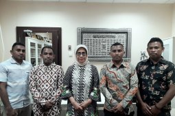 Pemuda Seram Alifuru temui anggota DPR RI bahas bantuan gempa di Maluku