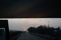 Kabut asap belum menghilang