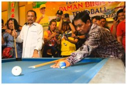 160 peserta ikuti Festival Biliar Paman Birin Cup 2019