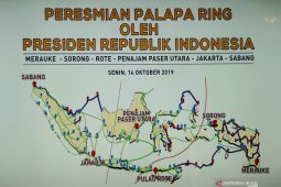 Ketika kepala daerah "curhat" ke Jokowi saat peresmian Palapa Ring