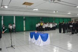 Demi  tingkatkan SDM, Dirut PDAM Tirtanadi lantik 35 pejabat baru