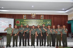 Jajaran Korem 152/ Babullah terima penyuluhan hukum
