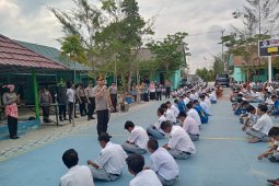Polres Bangka gelar "Police Goes To School" di SMK Muhammadiyah (Video)