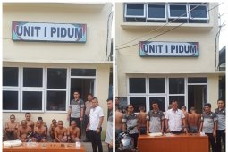 Polisi Langkat tangkap 15 pelaku curanmor, curas dan curat