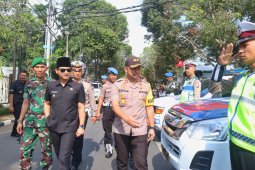 Polres Trenggalek apel pengamanan jelang pelantikan presiden