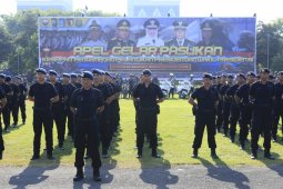 Pelantikan presiden, 1.700 personel gabungan amankan Jatim