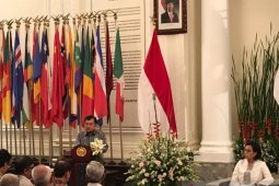 Pidato Jusuf Kalla bikin Retno Marsudi dan Sri Mulyani terharu