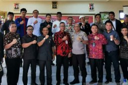 Polres Gianyar adakan tatap muka kebangsaan jelang pelantikan presiden