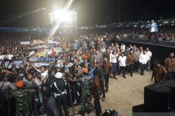 Jokowi nonton Konser Musik setelah dilantik