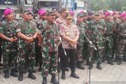Panglima TNI bersama Kapolri pantau kesiapan pengamanan pelantikan presiden