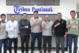Panpel KJSN Kahmi Kalbar Visit Media ke Tribun Pontianak