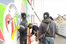 Mural Gang Agung meriahkan Hari Jadi Kota Pontianak ke-248