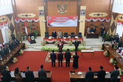 Paripurna pengucapan sumpah janji jabatan Pimpinan DPRD Kapuas Hulu