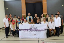 PMI Tangerang berangkat untuk bantu korban karhutla di Riau