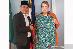 Legislator Bengkulu pamerkan kain besurek di USA