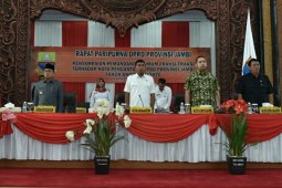 Sembilan fraksi DPRD sampaikan pemandangan umum terhadap Ranperda APBD Jambi 2020