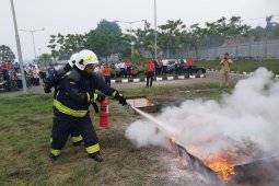 AP II Bandara Jambi gelar sosialisasi pencegahan kebakaran secara dini