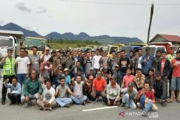 Operasi zebra, kendaraan dum truk diingatkan pakai penutup bak