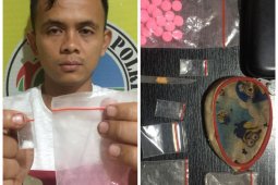 Polisi Binjai tangkap kuli bangunan miliki sabu dan pil ekstasi