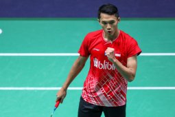 Prancis Terbuka: Jonatan manfaatkan kendala teknis atasi Vittinghus