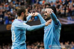 Manchester City hempaskan tamunya Aston Villa 3-0