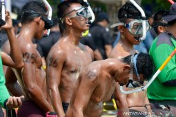 Renang laut eksebsi 6.000 meter Binsat Kormar tahun 2019