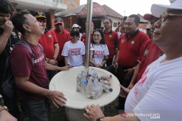 Gerakan sosial #KurangiResiko "bersihkan" Gianyar