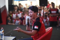 Pesan Butet untuk peserta audisi beasiswa bulu tangkis