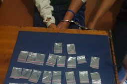 Polsek Murung Pudak  amankan 7,31 gram sabu - sabu