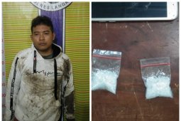 Polres Langkat ringkus Rama Dani "Bedor" bandar sabu-sabu asal Secanggang