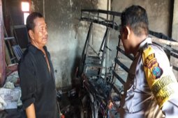 Satu ruko kelontong di Tebing Tinggi terbakar