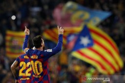 Hasil Liga Spanyol, Messi gemilang bawa Barcelona menang