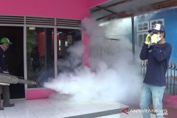 Dinkes Kotabaru lakukan pengasapan  penginapan kafilah MTQ