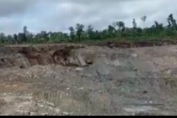 Viral di medsos tanah longsor  mirip "likuifaksi" Kaltara