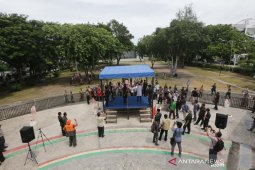 Eksekusi Cambuk Di Taman Kota