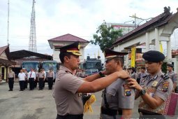 Jabatan Kapolsek Dolok wilayah hukum Polres Tapsel diserahterimakan