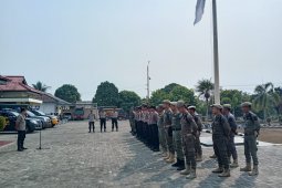Polres Bangka gelar apel persiapan pengamanan Pilkades serentak