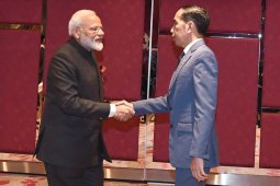 Presiden Jokowi mengajak India percepat implementasi AOIP