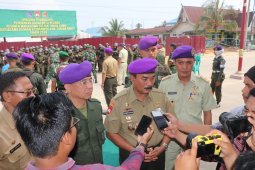 Resimen Mahasiswa Sulthan Thaha  Jambi gelar latihan dasar di Tanjabbar