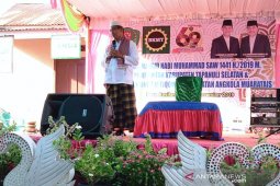 Angkola Muara Tais tuan rumah safari Maulid Nabi Muhammad SAW