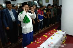 Jenazah pembalap nasional Afridza dimakamkan di Kota Tasikmalaya