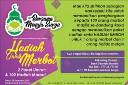 Launching majelis taklim, 100 marbot se-Bandung Raya akan terima bingkisan dan umrah gratis