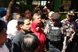 Mendikbud Nadiem takziah ke keluarga korban sekolah ambruk