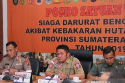 Satgas gabungan evaluasi penanggulangan karhutla Sumsel selama 2019