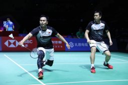Ahsan/Hendra kalah di perempat final Fuzhou China Open